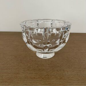 Orrefors 395/111 Thousand Windows Crystal Glass Bowl Simon Gate Signed 4.75”